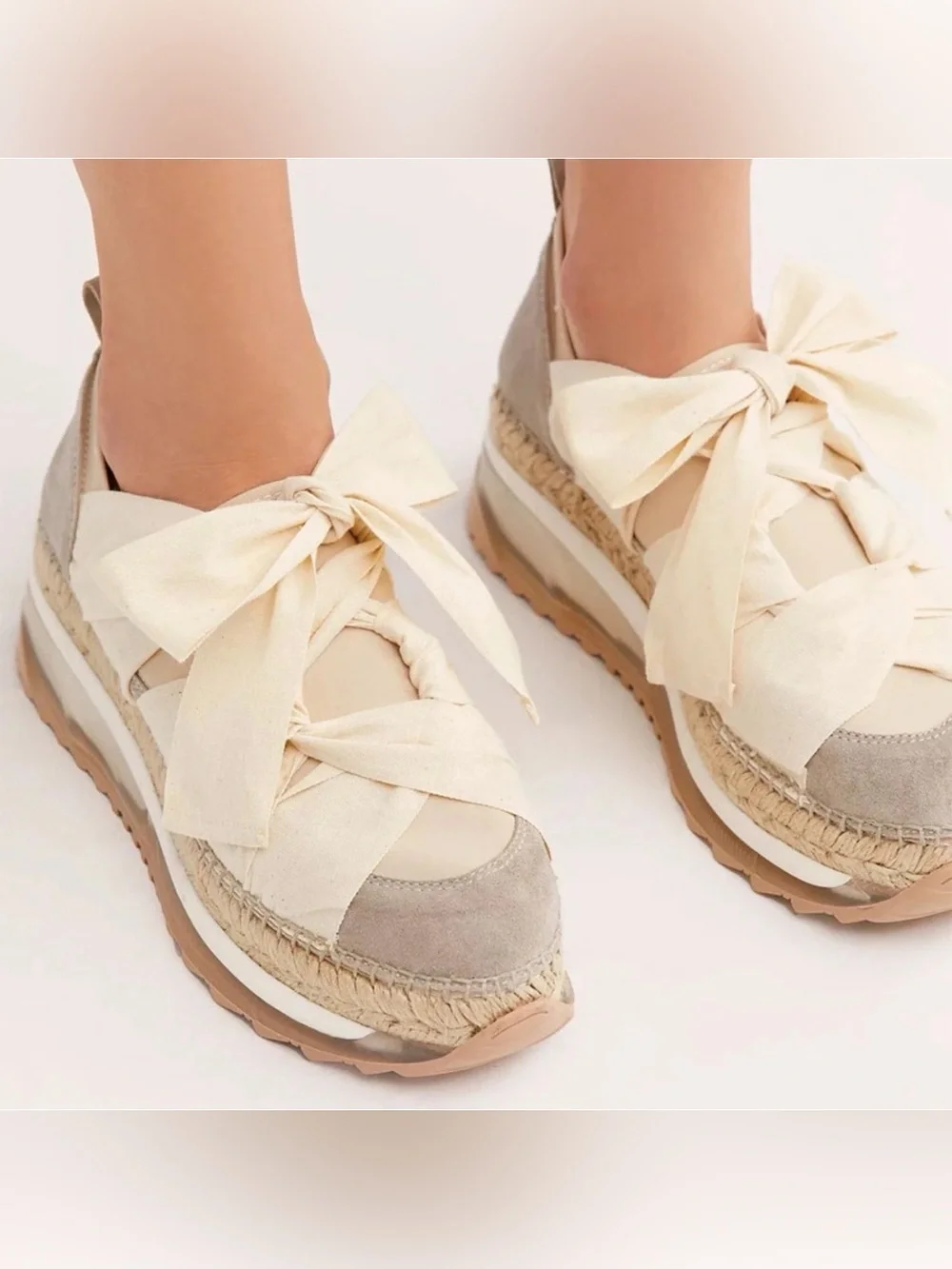 Free People Espadrille Platform Sneakers